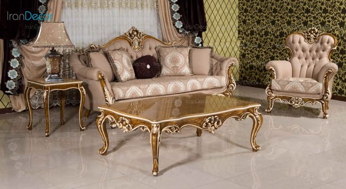 سرویس مبل استیل ژیگس مدل سوئدی