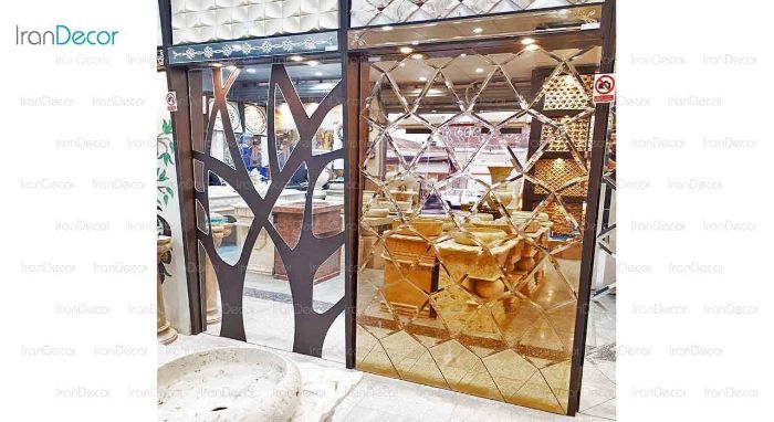 آینه دکوراتیو آریا مدل شاخسار - تصویر 2