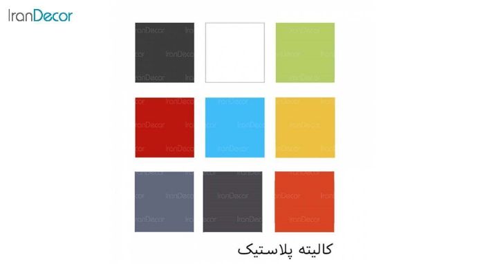 صندلی پلاستیکی استیل هامون مدل رونی RO62 قرمز - تصویر 6