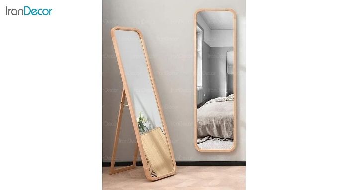 آینه قدی ایستاده چوبی - تصویر 7