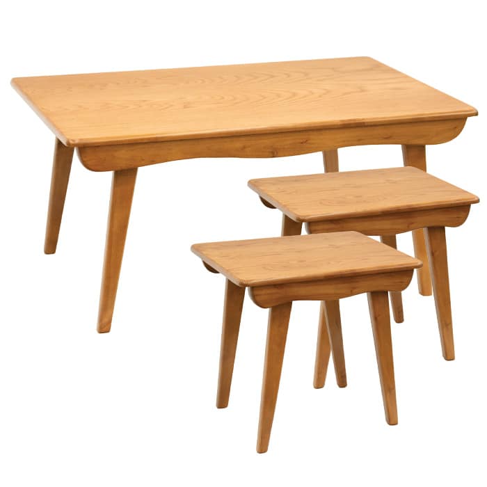 جلومبلی و عسلی نگین چوب مدل CT2142