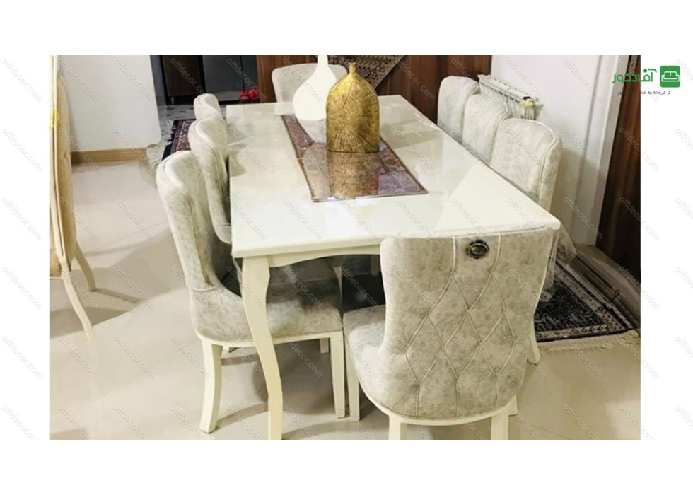 میز ناهارخوری مدل نیکلا - تصویر 6