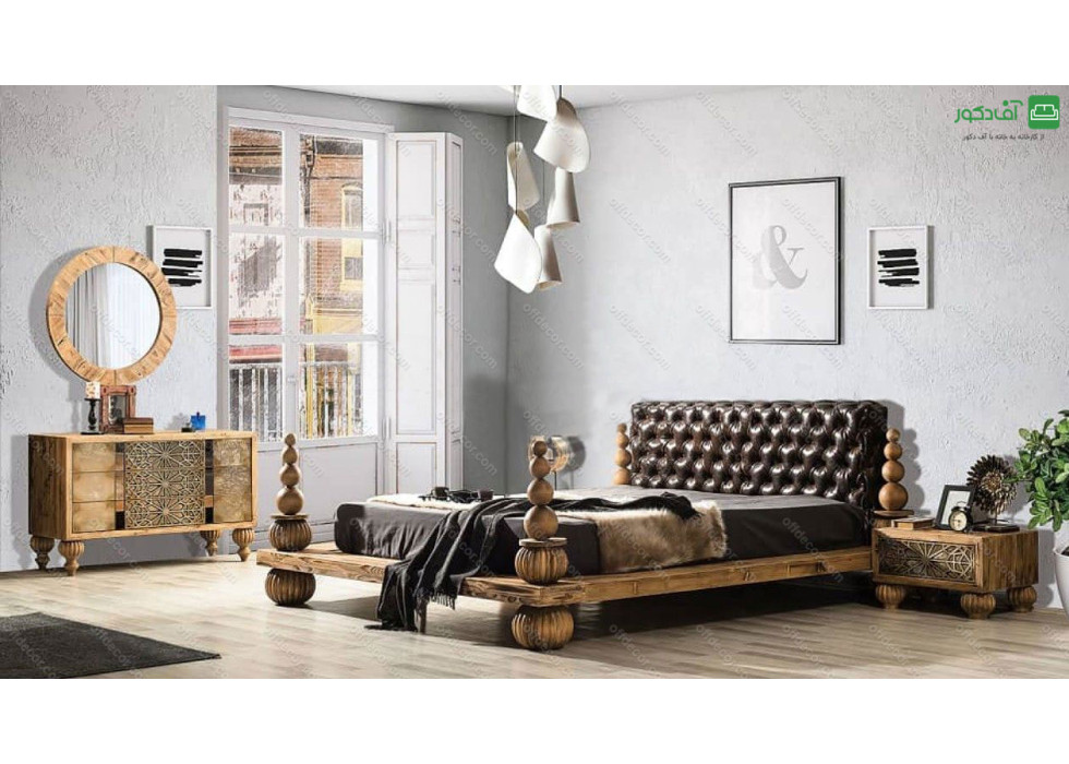 تخت خواب دو نفره مدل تیلور