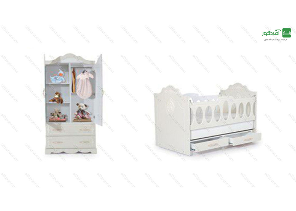 سرویس خواب کودک مدل ماندانا نوزاد - تصویر 3