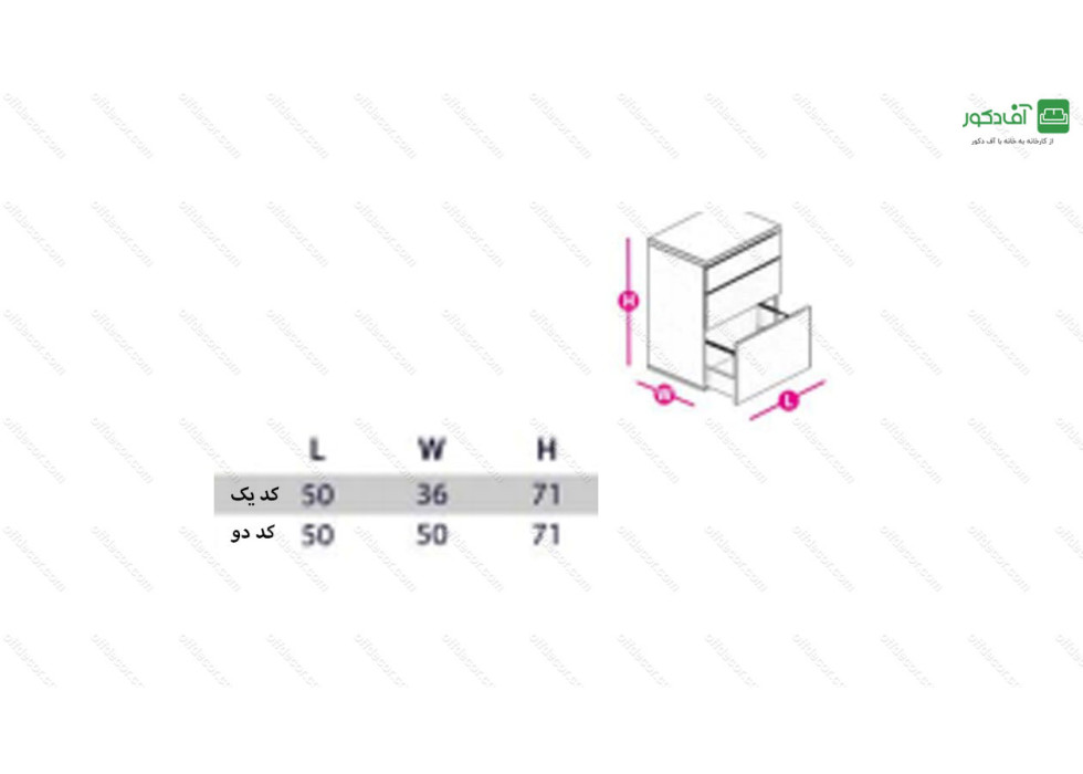 فایل بایگانی مدل 7019 - تصویر 2