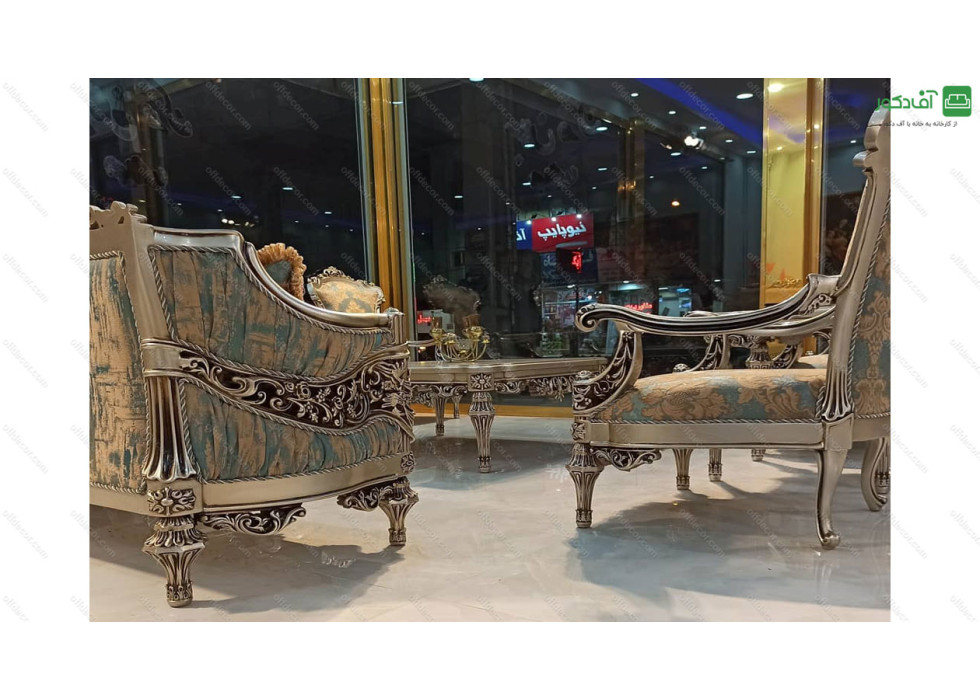 مبل کلاسیک مدل رنسانس - تصویر 33