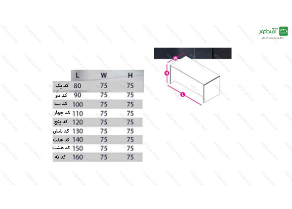 میز کارمندی مدل 2027 - تصویر 2
