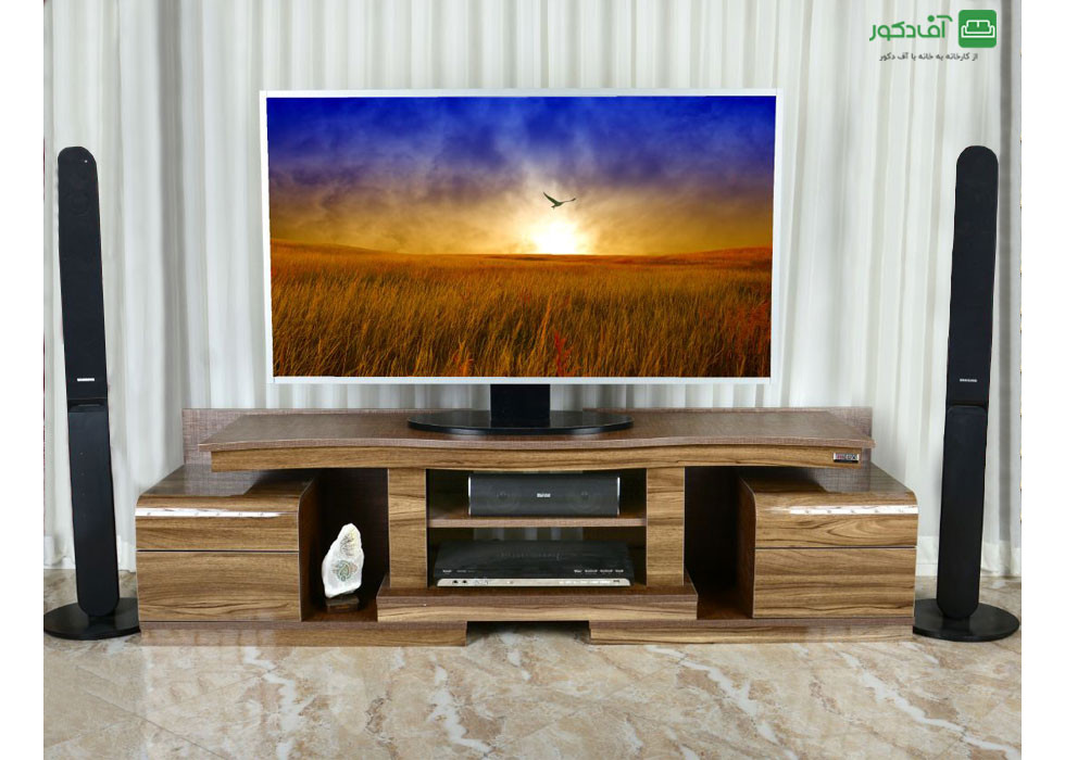 میز تلویزیون مدل اورانوس هایگلاس - تصویر 12