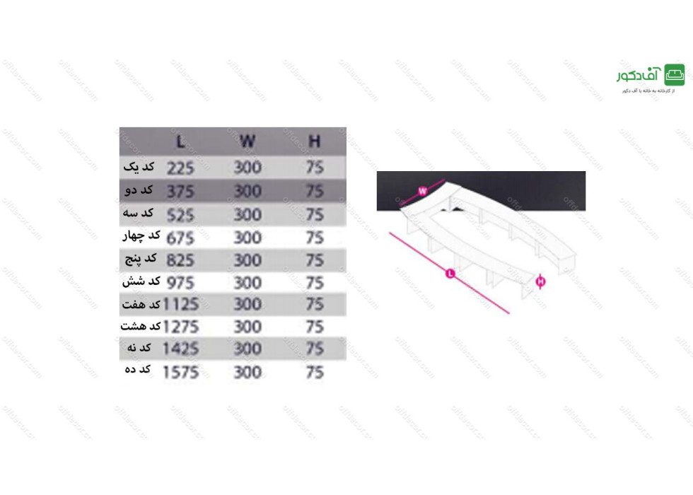 میز کنفرانس مدل 4029 - تصویر 2
