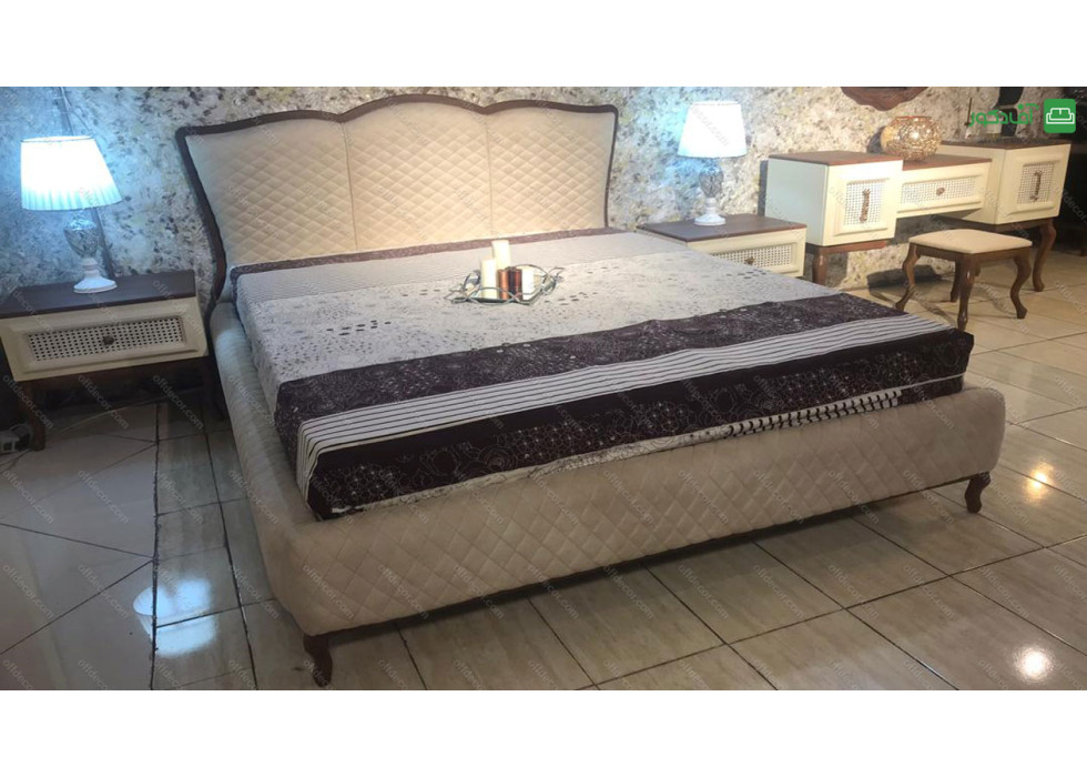 تخت خواب دو نفره مدل مونترال سلطنتی - تصویر 3