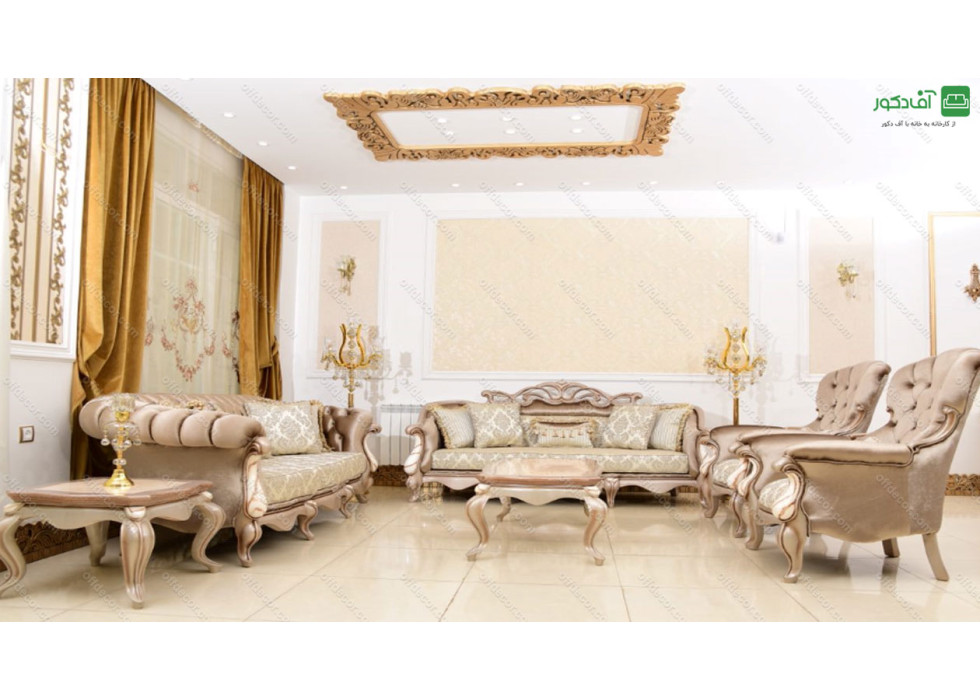 مبل کلاسیک مدل هایلین - تصویر 10