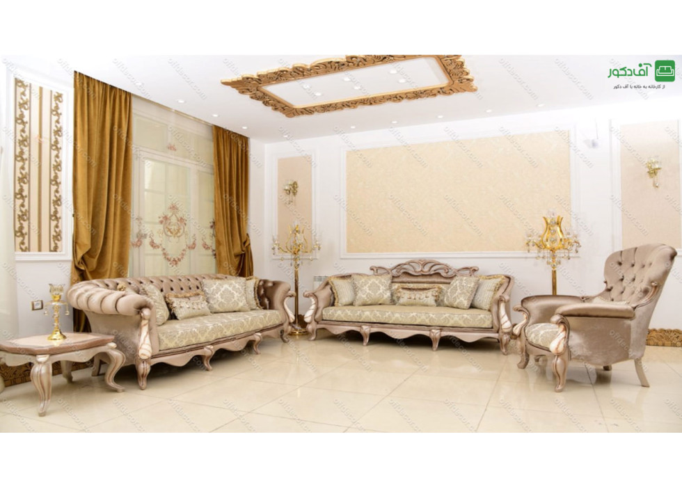 مبل کلاسیک مدل هایلین - تصویر 18