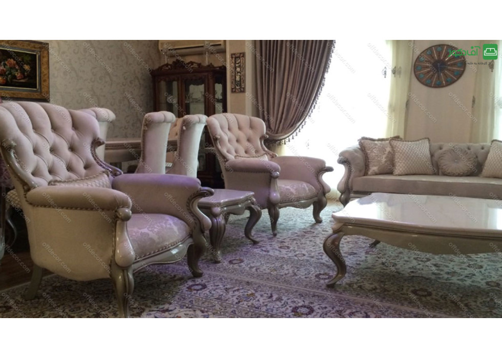 مبل کلاسیک مدل هایلین - تصویر 24