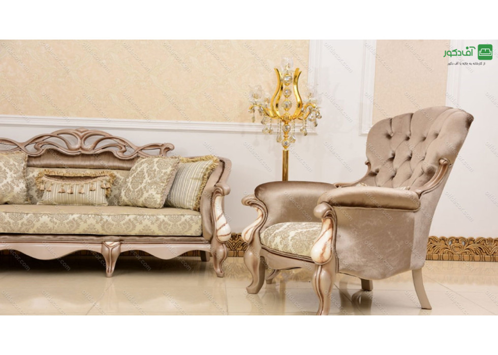 مبل کلاسیک مدل هایلین - تصویر 8