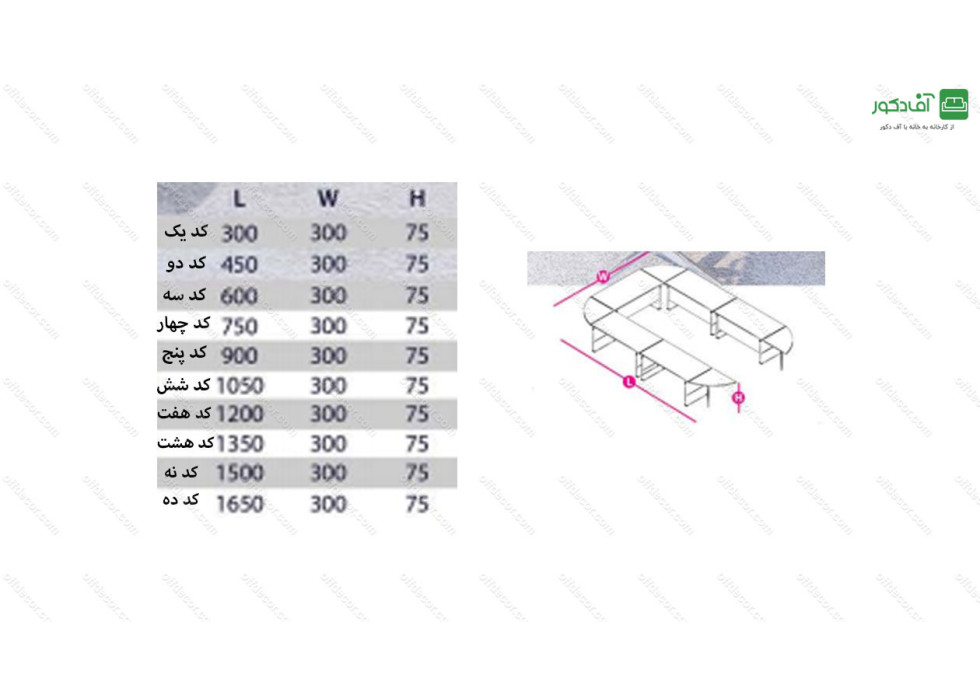 میز کنفرانس مدل 4031 - تصویر 2