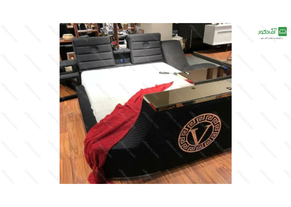 تخت خواب مدل ورساچه لوکس لاکچری - تصویر 2
