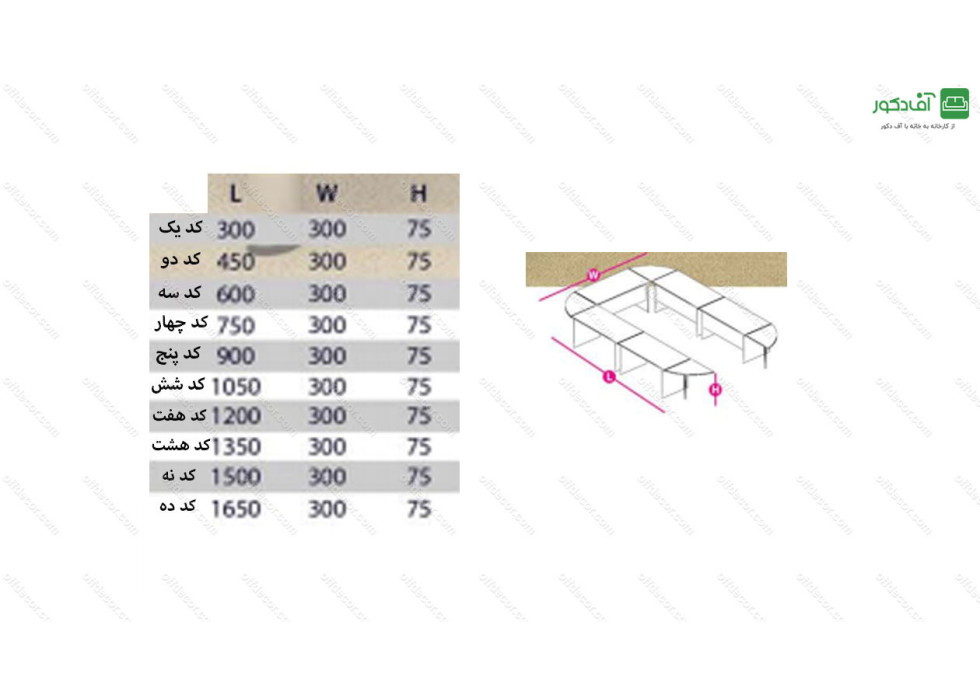 میز کنفرانس مدل 4025 - تصویر 2