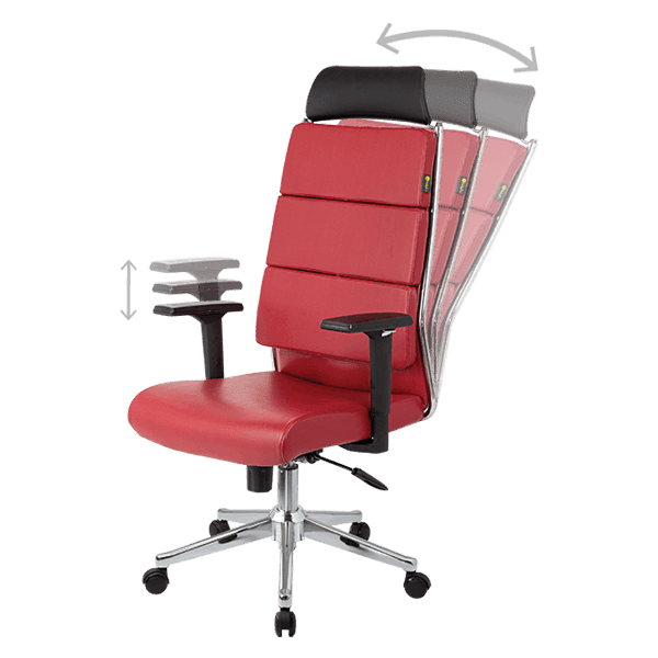 صندلی مدیریتی راحتیران مدل T 8001 - تصویر 2
