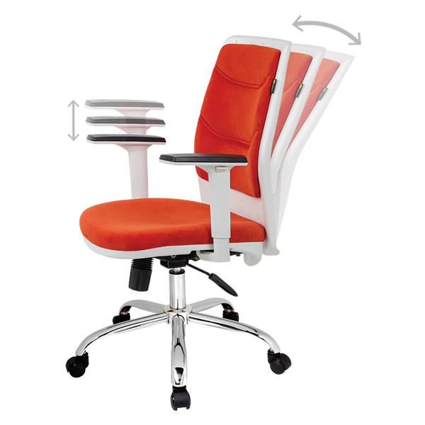 صندلی اپراتوری راحتیران مدل F 670 فوم دار - تصویر 2