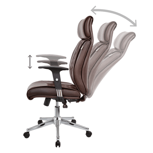 صندلی مدیریتی راحتیران مدل T 6610 فوم دار - تصویر 2