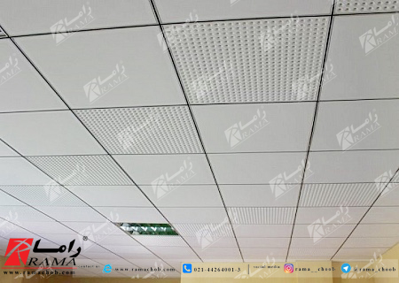 سقف کاذب راما چوب 60*60 PVC - تصویر 2