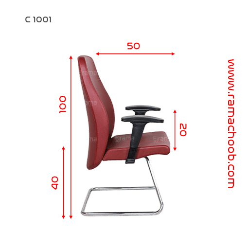 صندلی کنفرانسی راما چوب مدل C1001 - تصویر 10