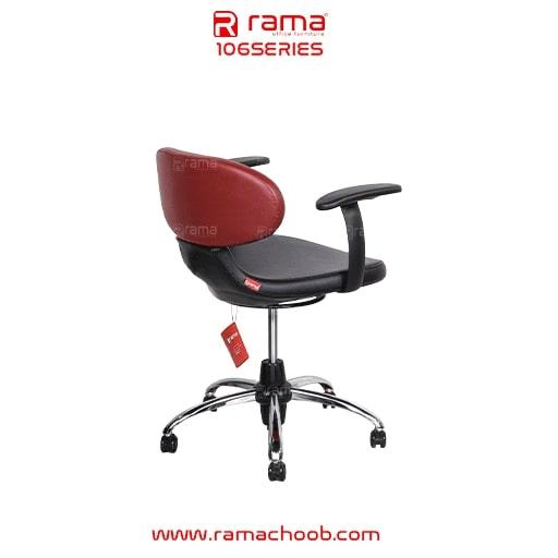 صندلی اداری راما چوب مدل S106D - تصویر 5