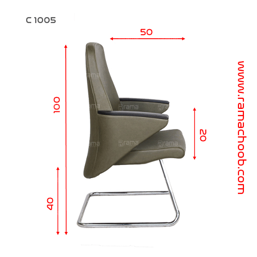 صندلی کنفرانسی راما چوب مدل C1005 - تصویر 9