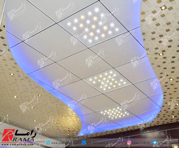 سقف کاذب راما چوب کاذب60*60 آکوستیک - تصویر 7