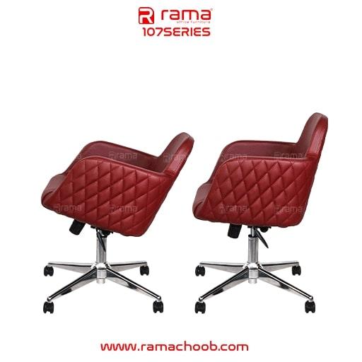 صندلی اداری راما چوب مدل S107D - تصویر 4