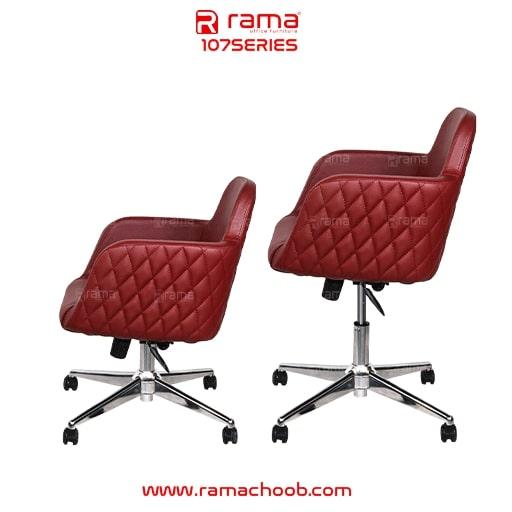صندلی اداری راما چوب مدل S107D - تصویر 5