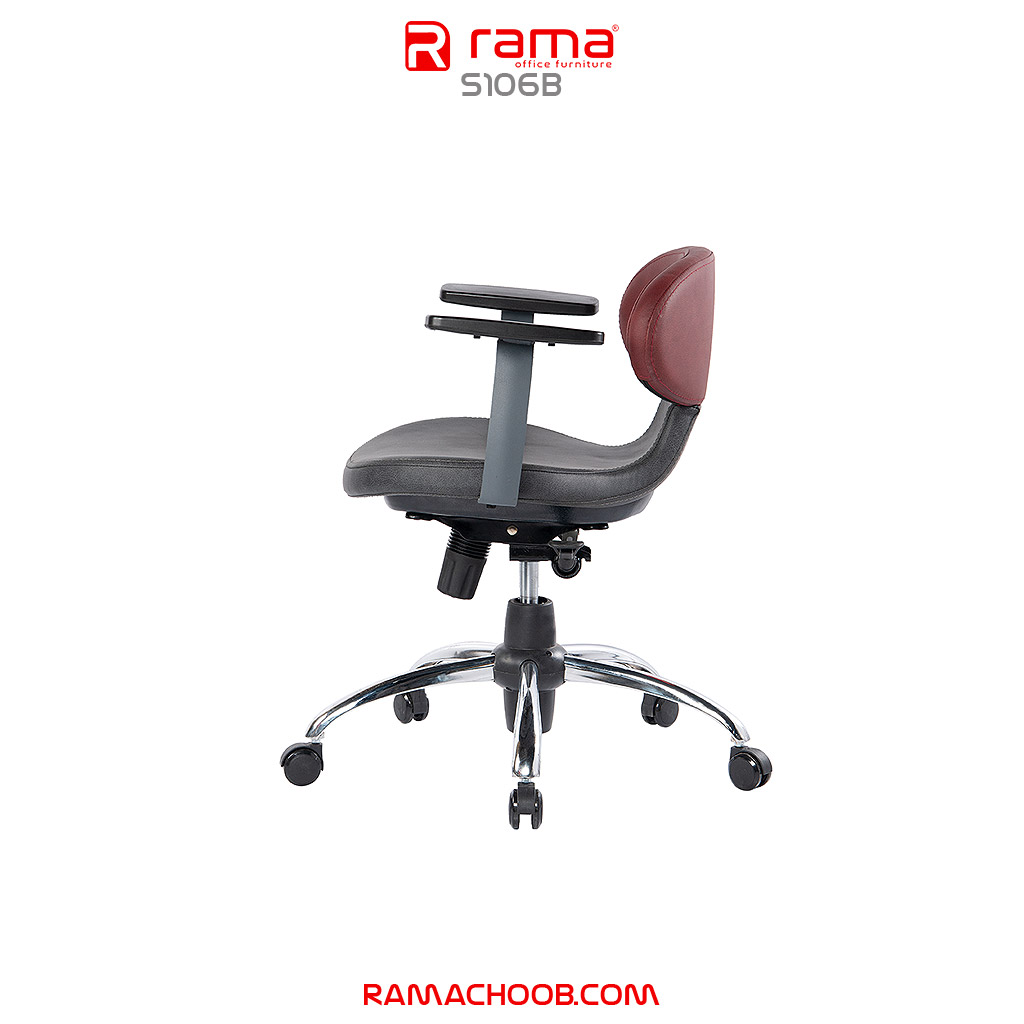 صندلی اداری راما چوب مدل S106B - تصویر 3