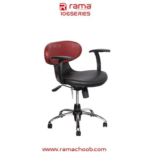 صندلی اداری راما چوب مدل S106B - تصویر 4