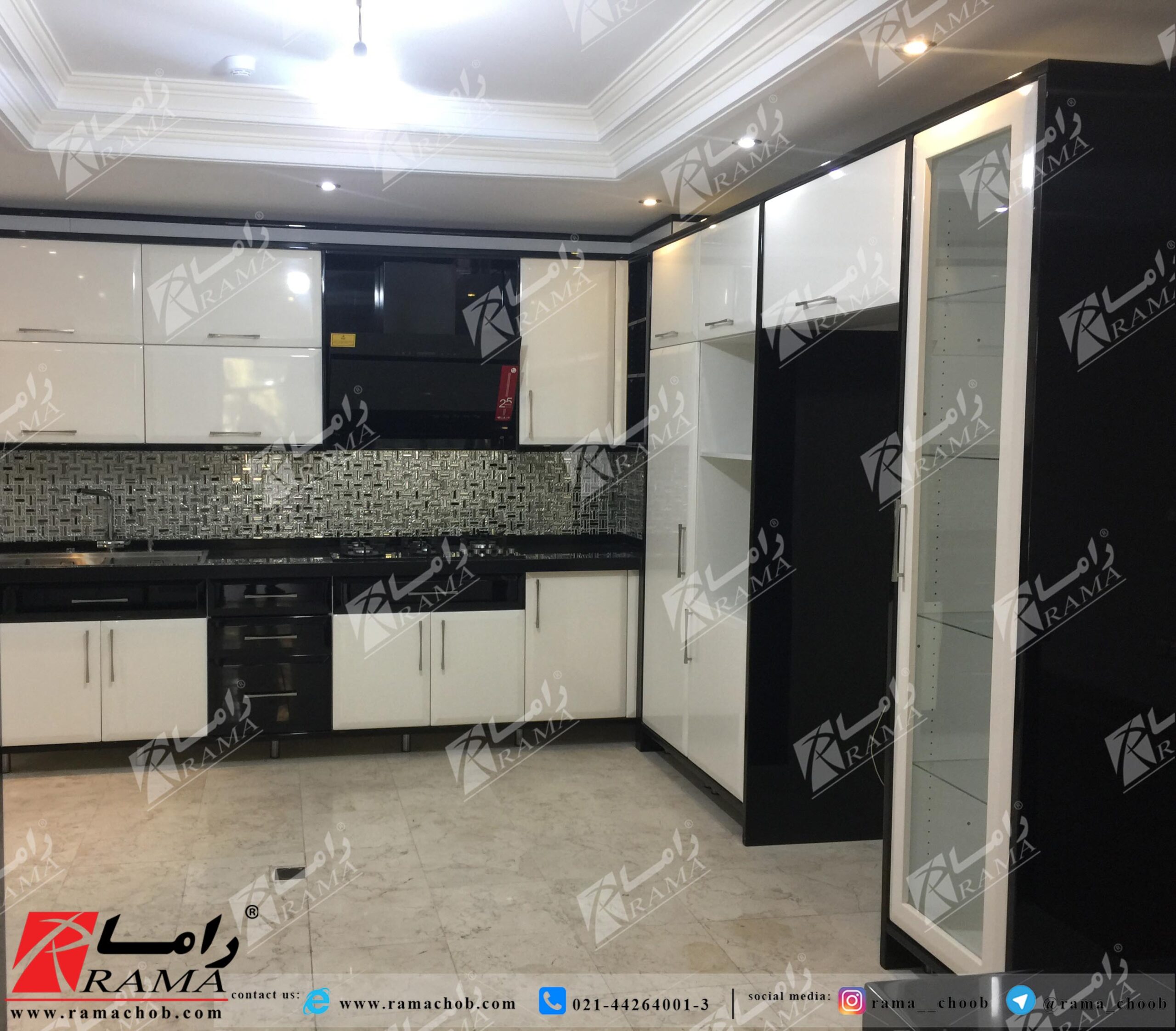 کابینت اداری راما چوب - تصویر 5