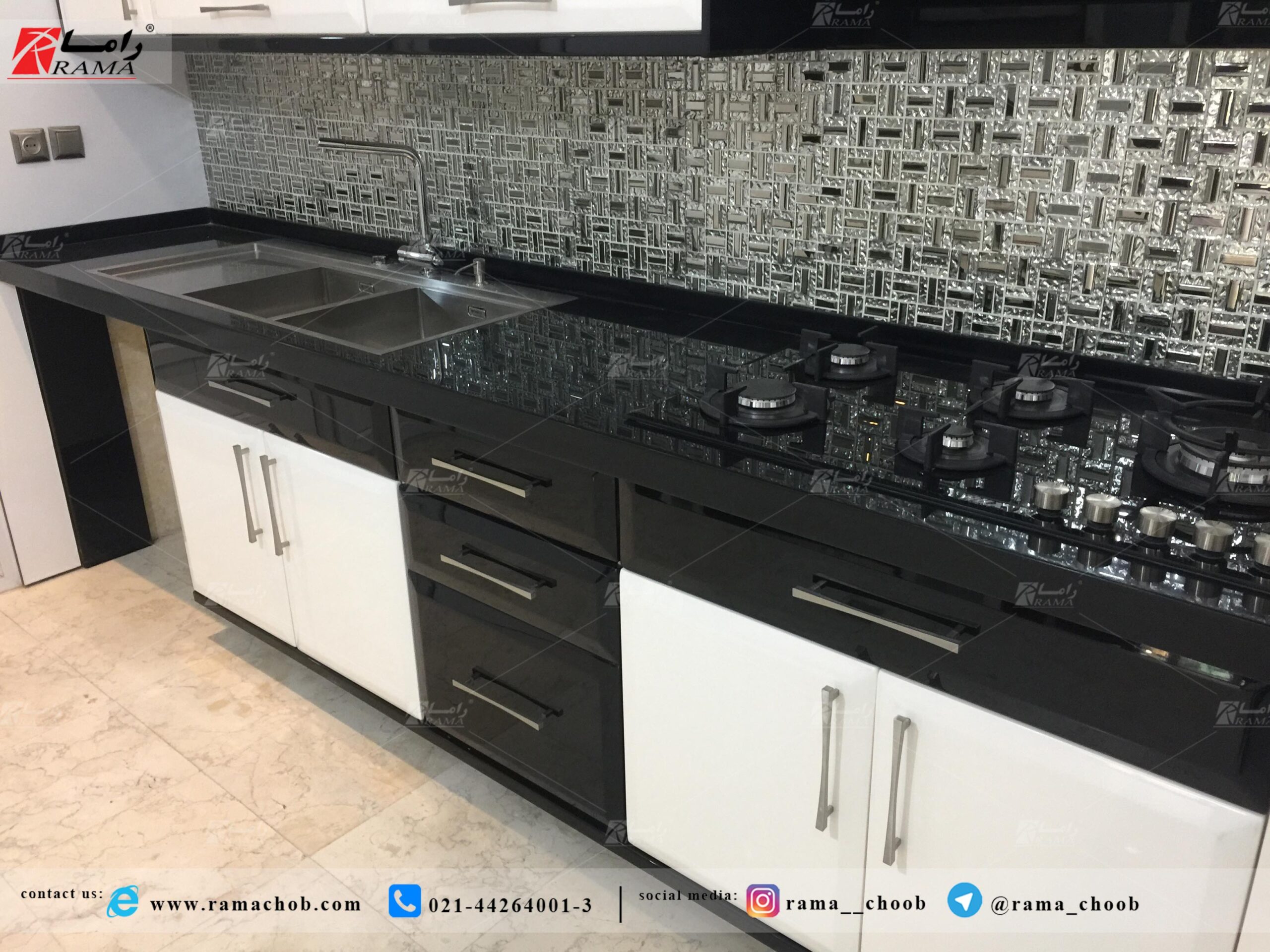 کابینت اداری راما چوب - تصویر 7