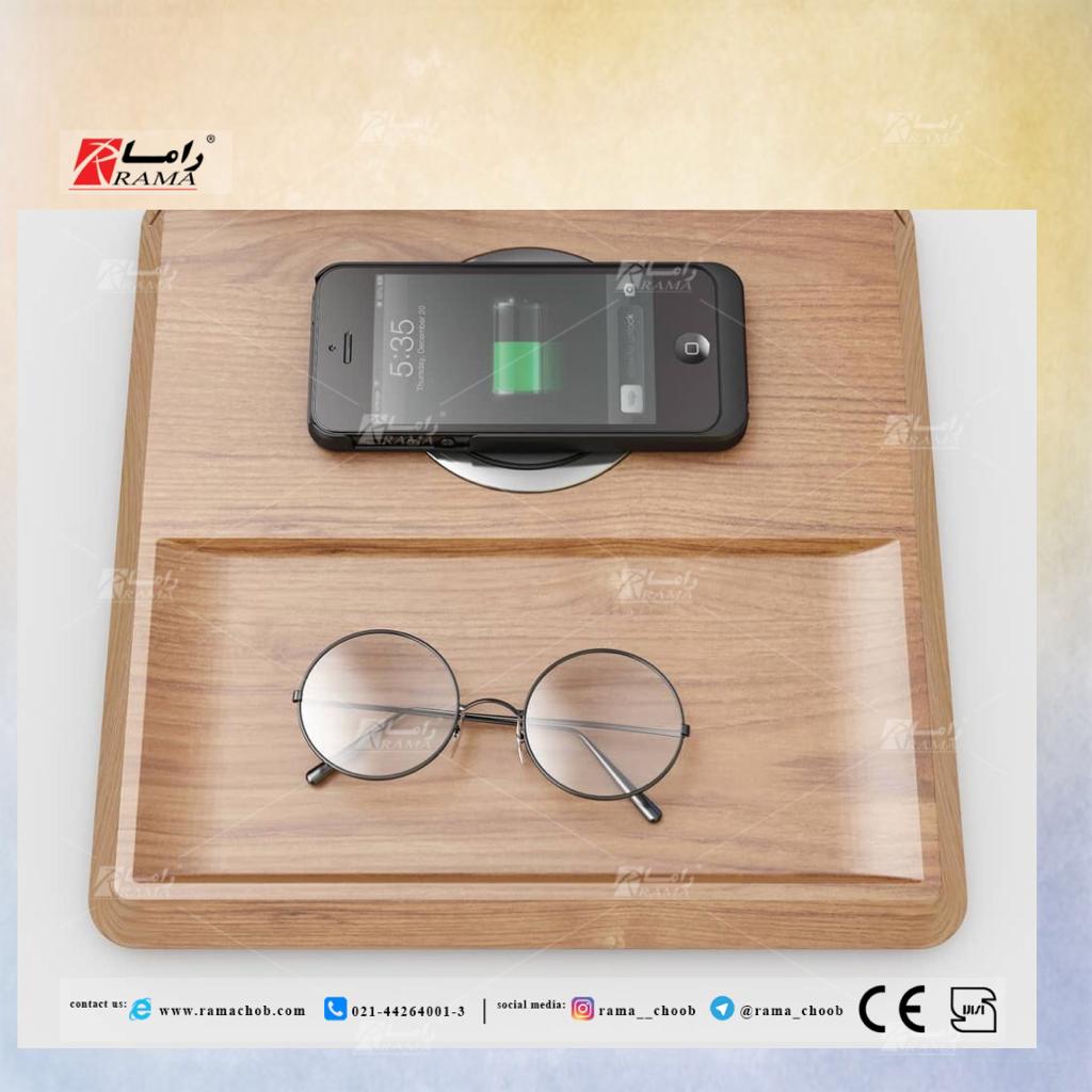شارژر وایرلس راما چوب - تصویر 2