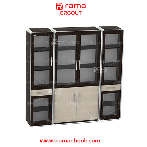 کتابخانه مدیریتی راما چوب مدل ارگوت - تصویر 2