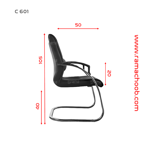 صندلی کنفرانسی راما چوب مدل C601 - تصویر 5