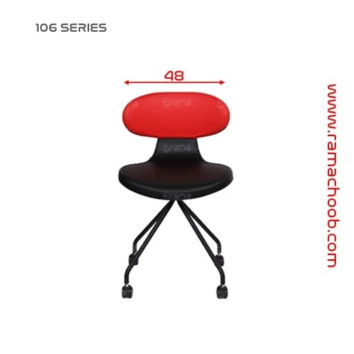 صندلی اداری راما چوب مدل S106E - تصویر 9