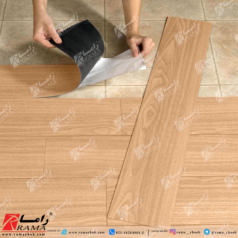 کفپوش PVC راما چوب - تصویر 6