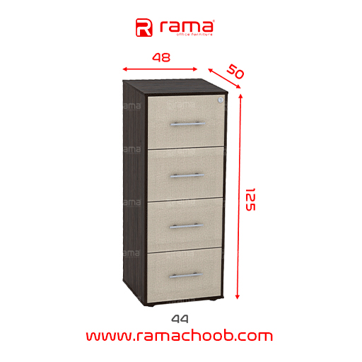 فایلینگ اداری راما چوب مدل F44 - تصویر 3