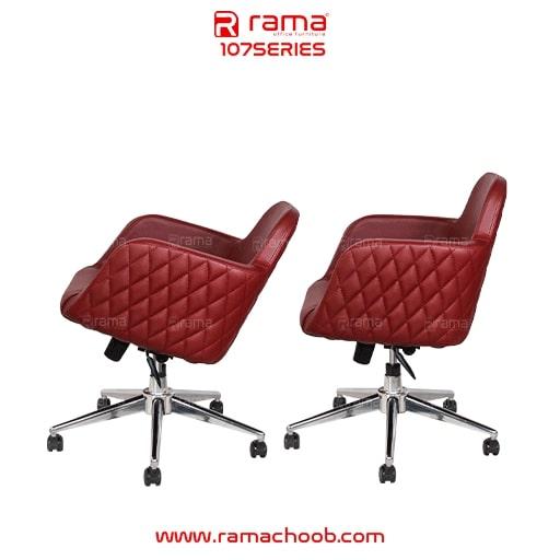 صندلی اداری راما چوب مدل S107B - تصویر 4