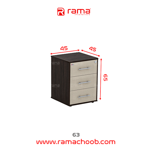 فایلینگ اداری راما چوب مدل F63 - تصویر 3