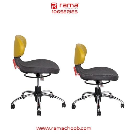 صندلی اداری راما چوب مدل S106C - تصویر 10