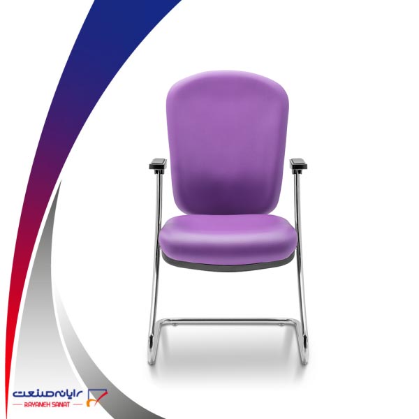 صندلی کنفرانس رایانه صنعت مدل C912 دسته ثابت - تصویر 2