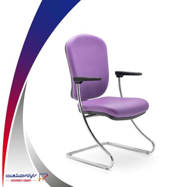 صندلی کنفرانس رایانه صنعت مدل C912 دسته ثابت