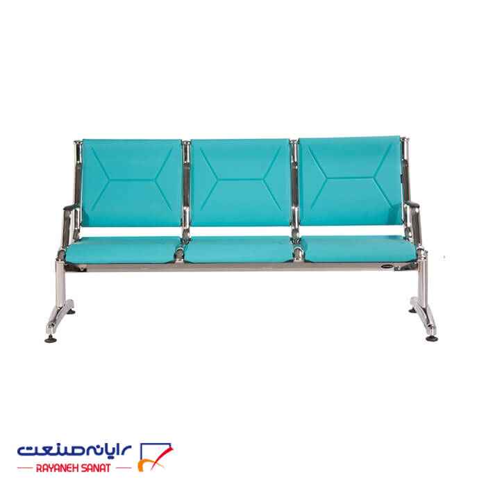 صندلی انتظار رایانه صنعت مدل W929p3v سه نفره - تصویر 2