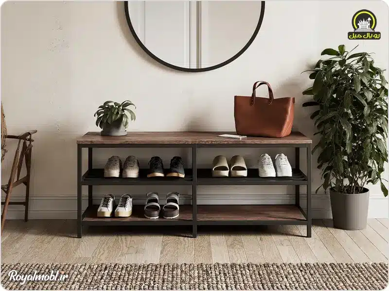 جاکفشی رویال مبل مدل رز - تصویر 2