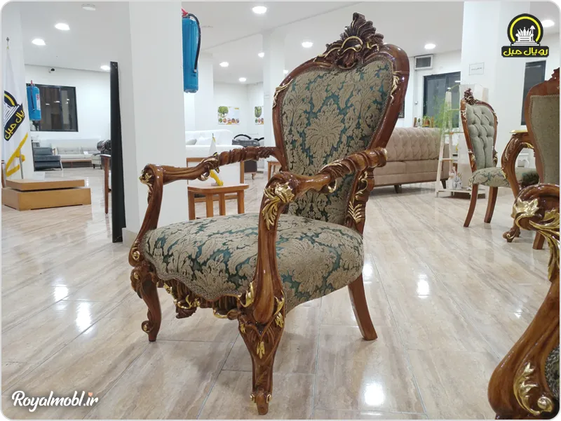 مبل کلاسیک رویال مبل مدل ماریا - تصویر 11