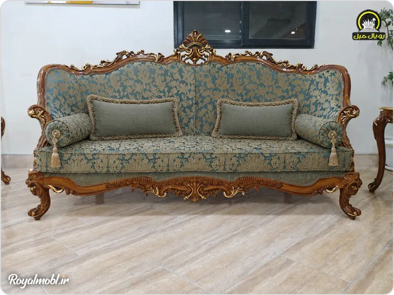 مبل کلاسیک رویال مبل مدل ماریا - تصویر 3